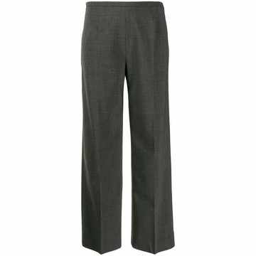 cropped flared trousers