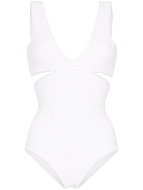 Ursa v-neck cut-out swimsuit展示图