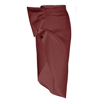 Mancroft Folded Hip Midi Skirt