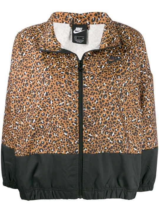 Sportswear animal print jacket展示图