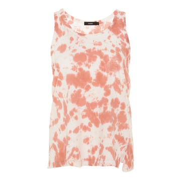 Motley Tie-Dye Cotton Loose Tank Top