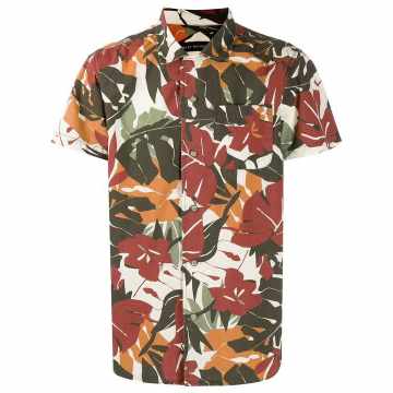 foliage print shirt