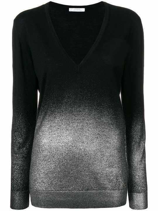 V-neck lightweight jumper展示图