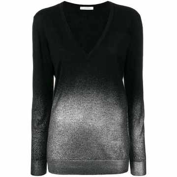 V-neck lightweight jumper