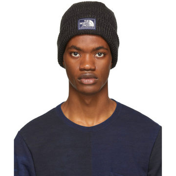 Black Salty Dog Beanie