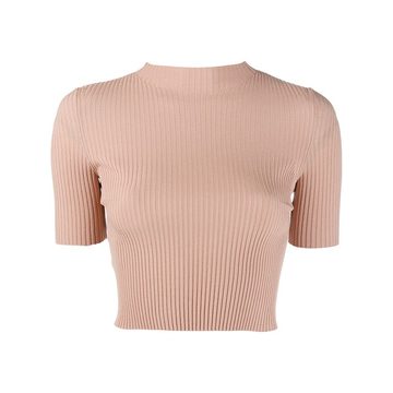 short ribbed top