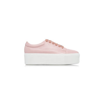 Drihanna Leather Platform Sneakers