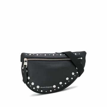 stud-embellished belt bag