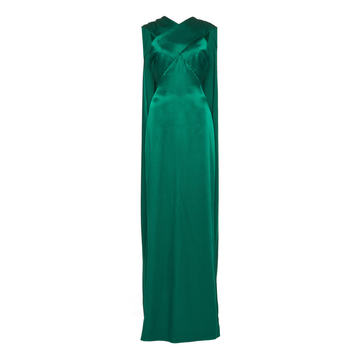 Satin Sleeveless Gown