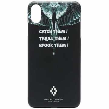 Wings slogan print iPhone case