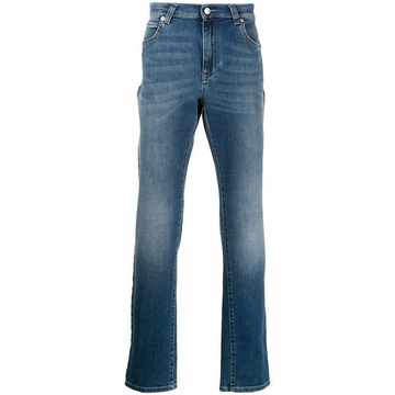 classic straight-leg jeans