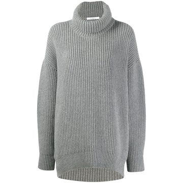 oversized turtleneck jumper