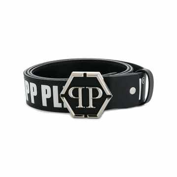 logo print belt