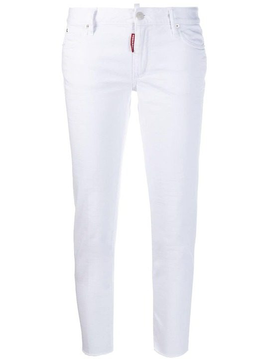 Taglio Vivo skinny cropped jeans展示图