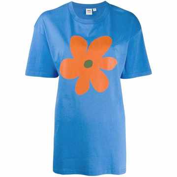 flower print T-shirt