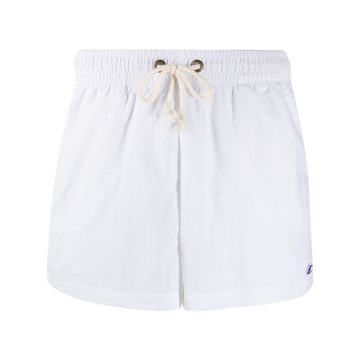 logo swim shorts