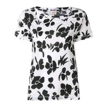 floral print T-shirt