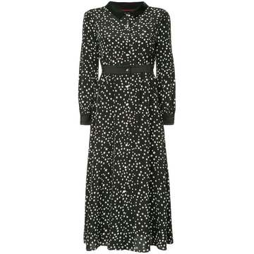 star print maxi dress