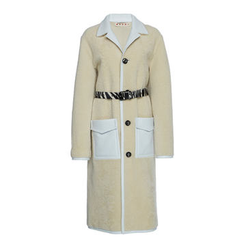 Belted Knit Overcoat