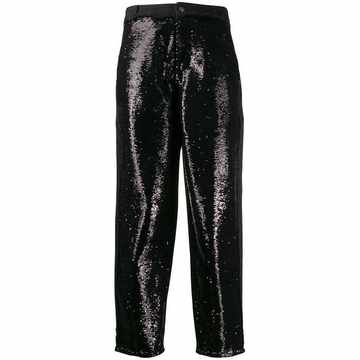 sequin trousers