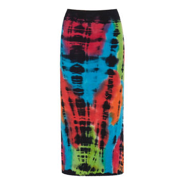 Exclusive Melbourne Tie-Dye Cotton Midi Skirt