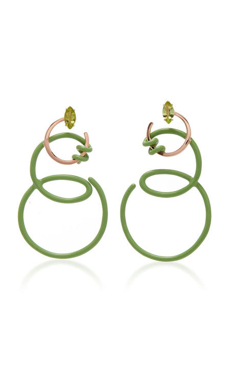 Double Curl Vine Earrings展示图