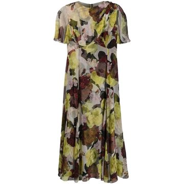 floral shift dress