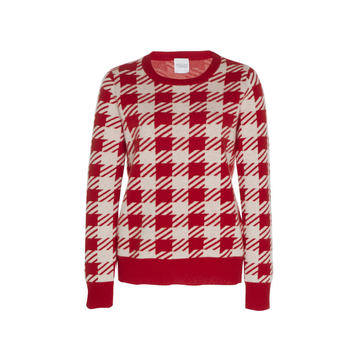 Atlas Plaid Cashmere Sweater