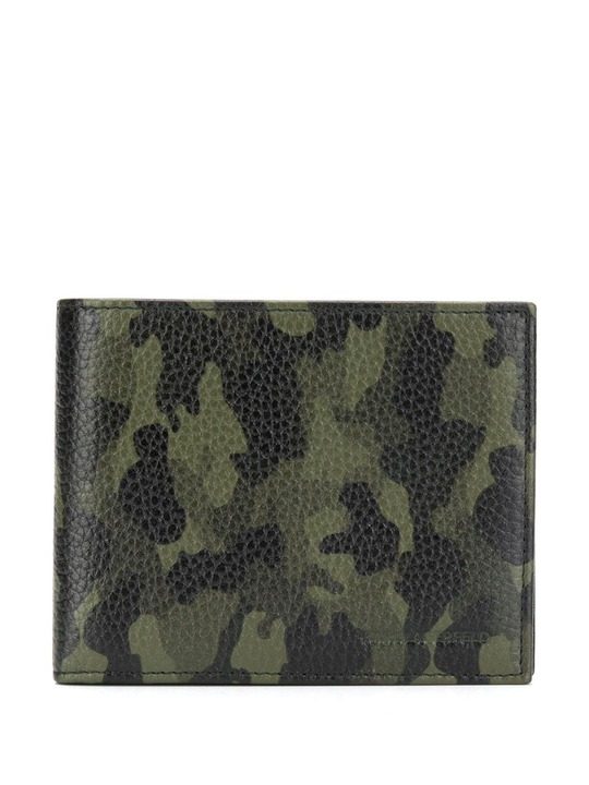 bi-fold camouflage wallet展示图