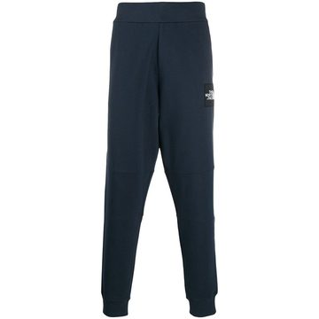 logo patch track trousers