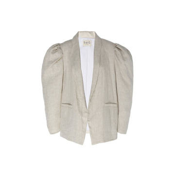 Mutton Sleeve Blazer