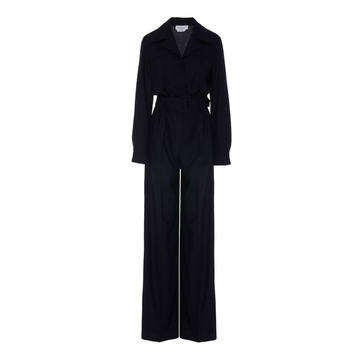 Weil Belted Silk Cashmere Jumpsuit