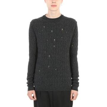 Damir Doma Kole Wool Grey Knit