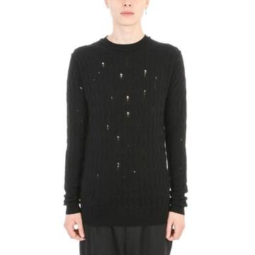 Damir Doma Kole Black Wool Knit