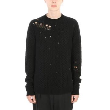 Damir Doma Kir Black Wool Knit