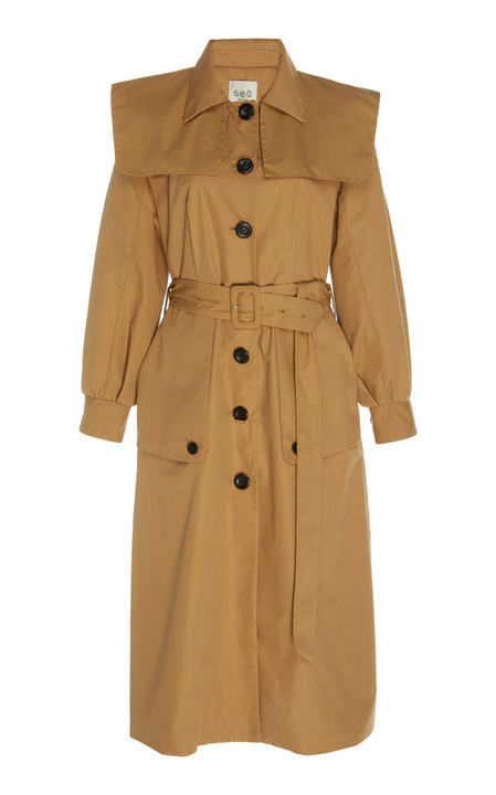 Belted Trench Coat展示图