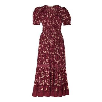 Zaria Cotton Midi Dress