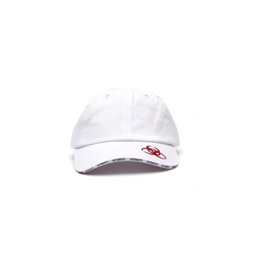 strapback白色棒球帽