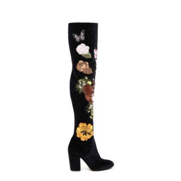 Strategia Embroidered Boots