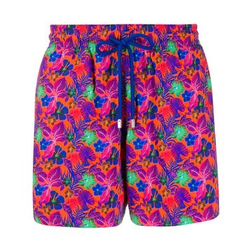 floral print swim shorts