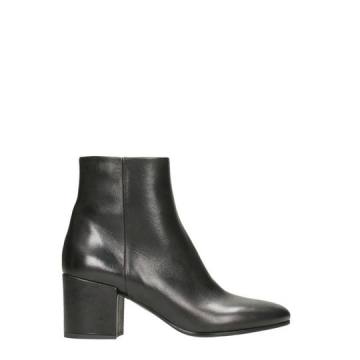 Strategia Black Leather Boots