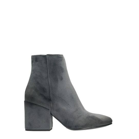 Strategia Grey Velvet Boots展示图