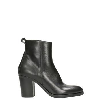 Strategia Black Leather Boots