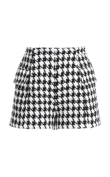 Houndstooth Tweed Shorts展示图