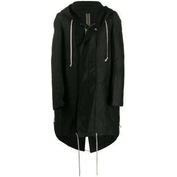 longline raincoat