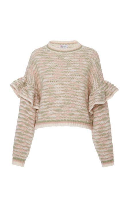 Striped Knit Sweater展示图