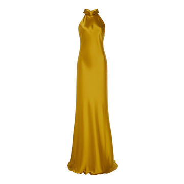 Sienna Sleeveless Satin Gown