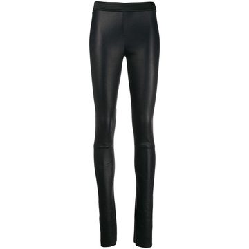 elasticated waist skinny leggings