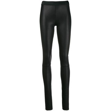 elasticated waist skinny leggings