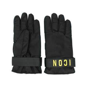 Icon print gloves